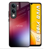 Gaussian Red Vivo Y19s 5G Glass Back Cover Online