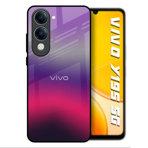 Pink Horizon Vivo Y19s 5G Glass Back Cover Online