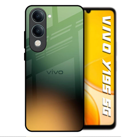 Blurry Forest Vivo Y19s 5G Glass Back Cover Online