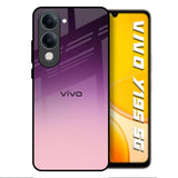 Purple Gradient Vivo Y19s 5G Glass Back Cover Online