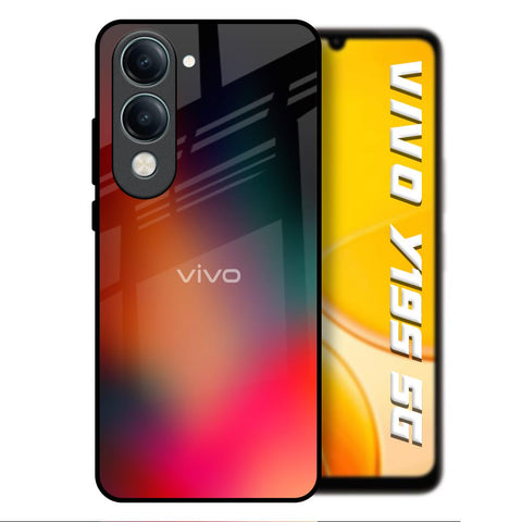 Playful Gradient Vivo Y19s 5G Glass Back Cover Online
