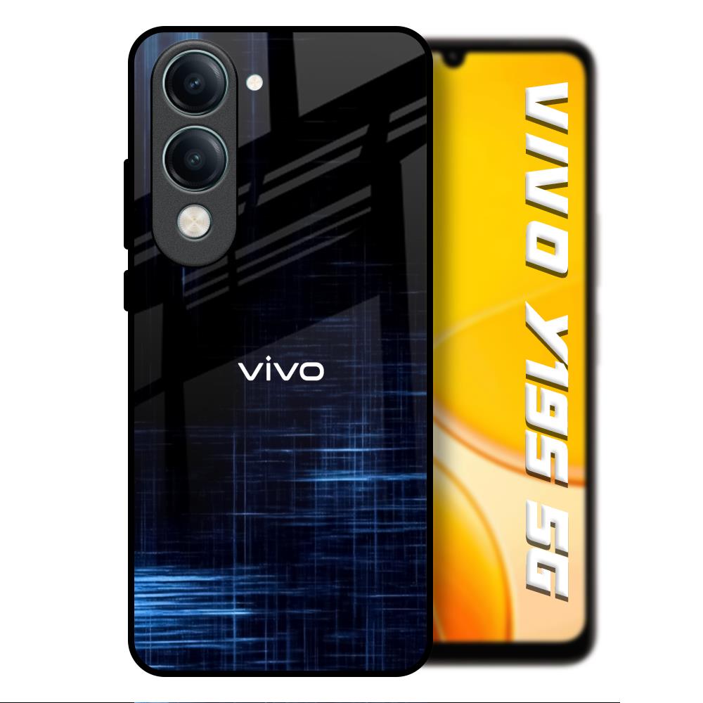 Blue Scratch Vivo Y19s 5G Glass Back Cover Online