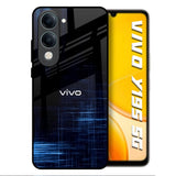 Blue Scratch Vivo Y19s 5G Glass Back Cover Online