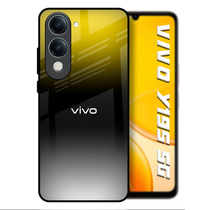 Yellow Shadow Vivo Y19s 5G Glass Back Cover Online