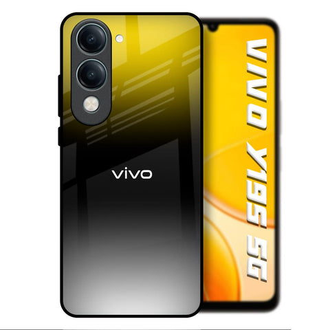 Yellow Shadow Vivo Y19s 5G Glass Back Cover Online