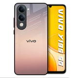 Golden Mauve Vivo Y19s 5G Glass Back Cover Online