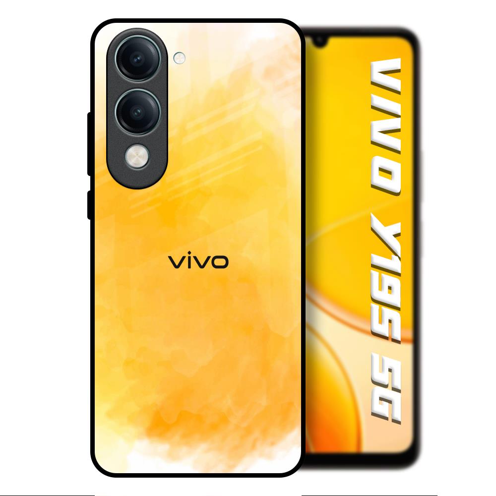 Rustic Orange Vivo Y19s 5G Glass Back Cover Online