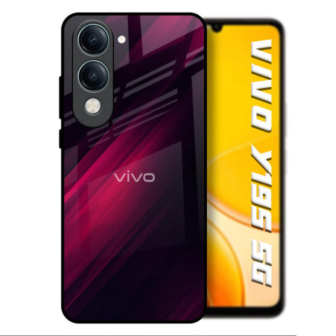 Razor Black Vivo Y19s 5G Glass Back Cover Online