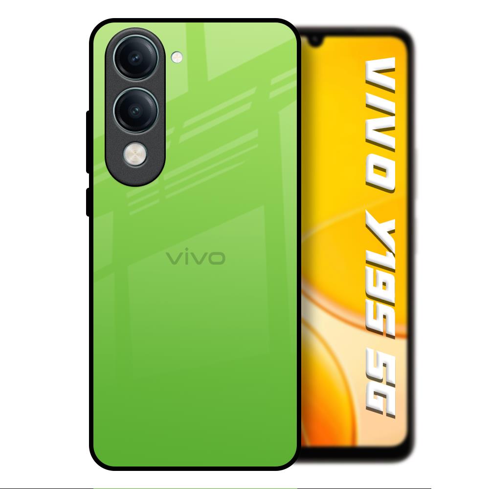 Paradise Green Vivo Y19s 5G Glass Back Cover Online