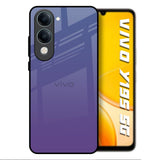 Indigo Pastel Vivo Y19s 5G Glass Back Cover Online