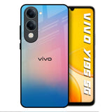 Blue & Pink Ombre Vivo Y19s 5G Glass Back Cover Online