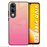 Pastel Pink Gradient Vivo Y19s 5G Glass Back Cover Online