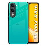 Cuba Blue Vivo Y19s 5G Glass Back Cover Online