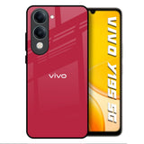 Solo Maroon Vivo Y19s 5G Glass Back Cover Online