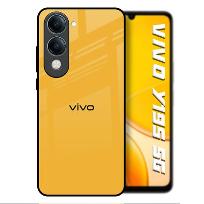 Fluorescent Yellow Vivo Y19s 5G Glass Back Cover Online