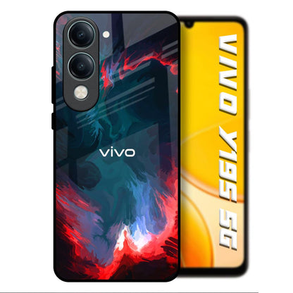 Brush Art Vivo Y19s 5G Glass Back Cover Online