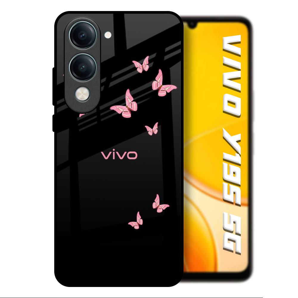 Fly Butterfly Vivo Y19s 5G Glass Back Cover Online