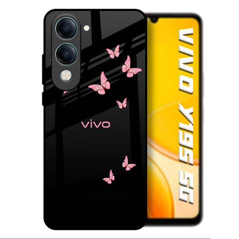 Fly Butterfly Vivo Y19s 5G Glass Back Cover Online