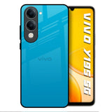 Blue Aqua Vivo Y19s 5G Glass Back Cover Online