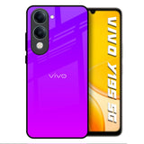 Purple Pink Vivo Y19s 5G Glass Back Cover Online