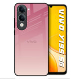 Blooming Pink Vivo Y19s 5G Glass Back Cover Online