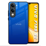 Egyptian Blue Vivo Y19s 5G Glass Back Cover Online