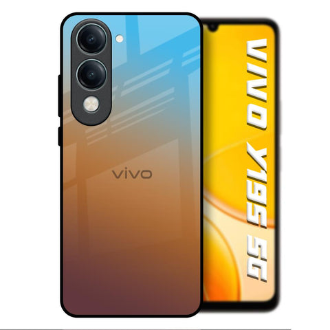 Rich Brown Vivo Y19s 5G Glass Back Cover Online