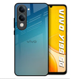 Sea Theme Gradient Vivo Y19s 5G Glass Back Cover Online