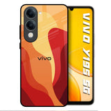 Magma Color Pattern Vivo Y19s 5G Glass Back Cover Online