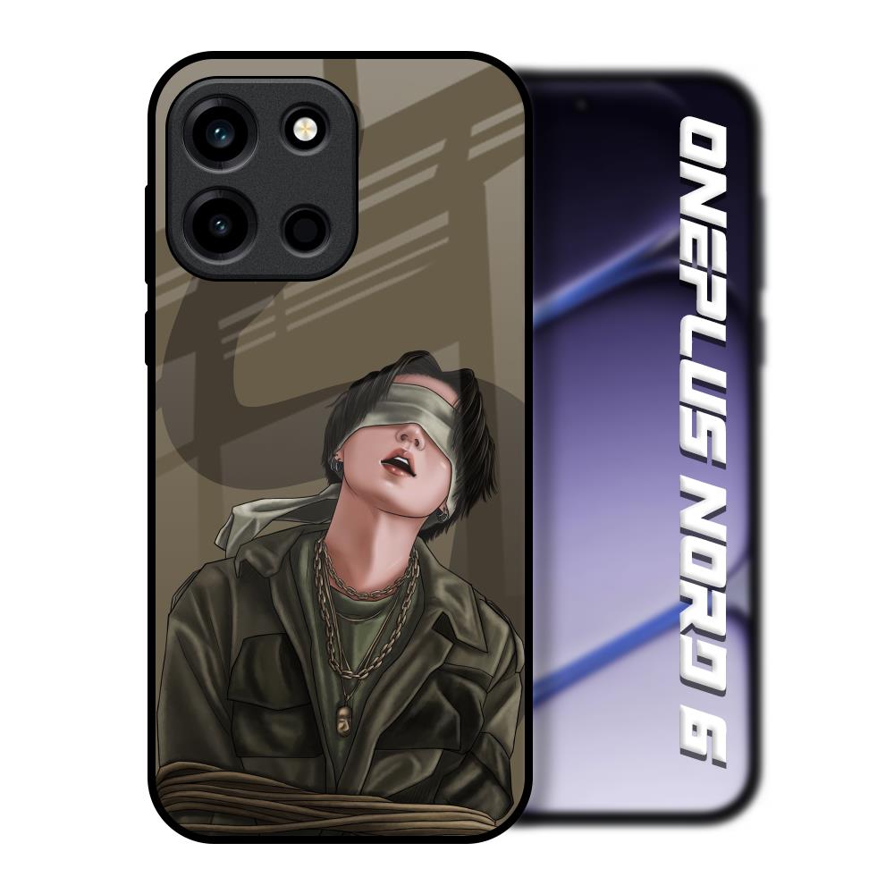 Blind Fold OnePlus Nord 6 Glass Back Cover Online