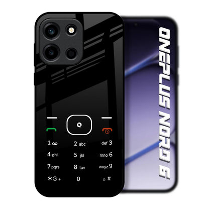 Classic Keypad Pattern OnePlus Nord 6 Glass Back Cover Online
