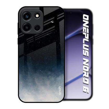 Black Aura OnePlus Nord 6 Glass Back Cover Online