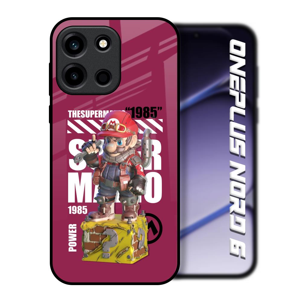 Gangster Hero OnePlus Nord 6 Glass Back Cover Online