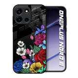 Rose Flower Bunch Art OnePlus Nord 6 Glass Back Cover Online
