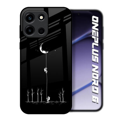 Catch the Moon OnePlus Nord 6 Glass Back Cover Online
