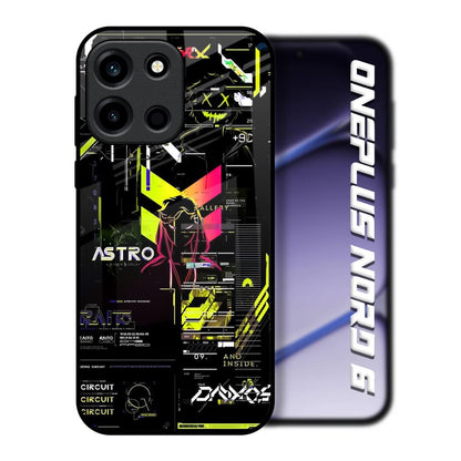 Astro Glitch OnePlus Nord 6 Glass Back Cover Online
