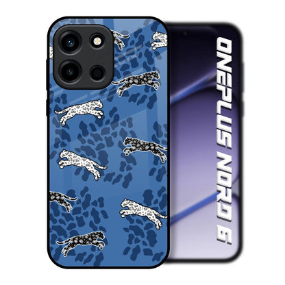 Blue Cheetah OnePlus Nord 6 Glass Back Cover Online