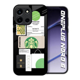 Coffee Latte OnePlus Nord 6 Glass Back Cover Online