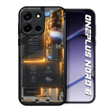 Glow Up Skeleton OnePlus Nord 6 Glass Back Cover Online