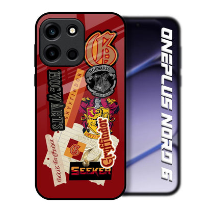 Gryffindor OnePlus Nord 6 Glass Back Cover Online