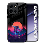 Retro Astronaut OnePlus Nord 6 Glass Back Cover Online