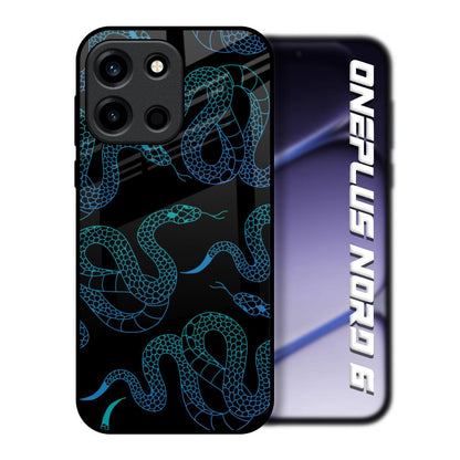 Serpentine OnePlus Nord 6 Glass Back Cover Online