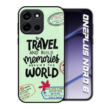Travel Stamps OnePlus Nord 6 Glass Back Cover Online
