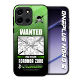 Zoro Wanted OnePlus Nord 6 Glass Back Cover Online