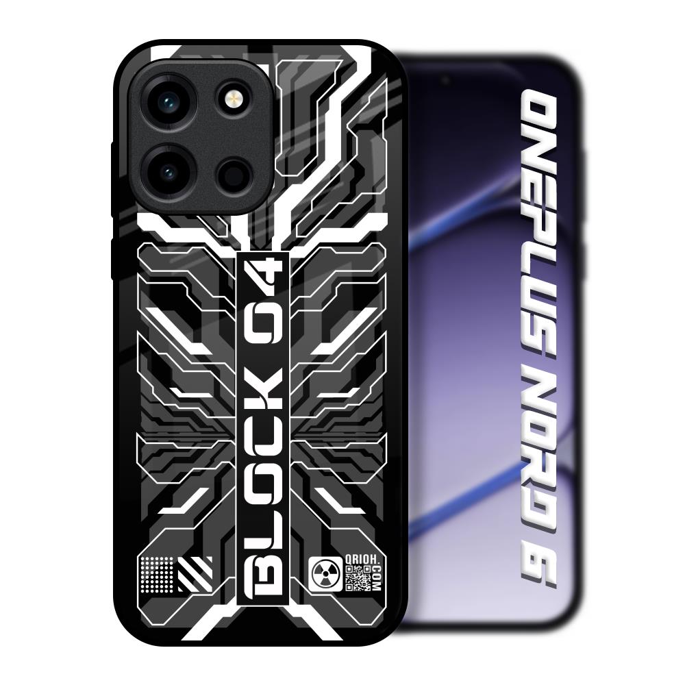 Monochrome Magic OnePlus Nord 6 Glass Back Cover Online