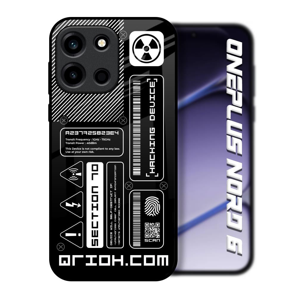 Futuristic Art OnePlus Nord 6 Glass Back Cover Online