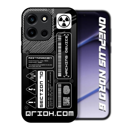 Futuristic Art OnePlus Nord 6 Glass Back Cover Online