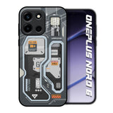 Retro Futuristic OnePlus Nord 6 Glass Back Cover Online