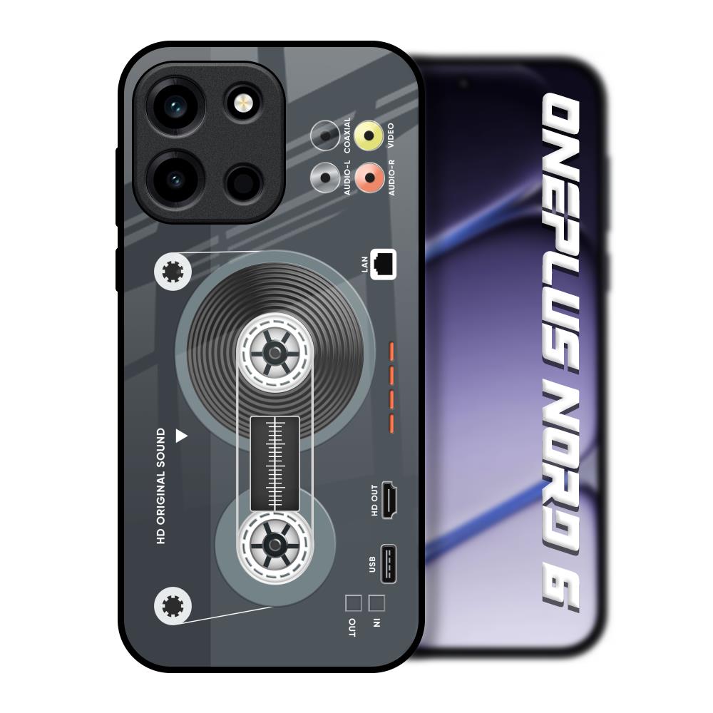 Retro Recorder OnePlus Nord 6 Glass Back Cover Online