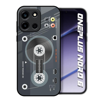 Retro Recorder OnePlus Nord 6 Glass Back Cover Online